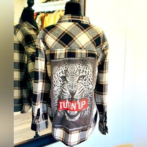 UpCycled Turn Up Flannel